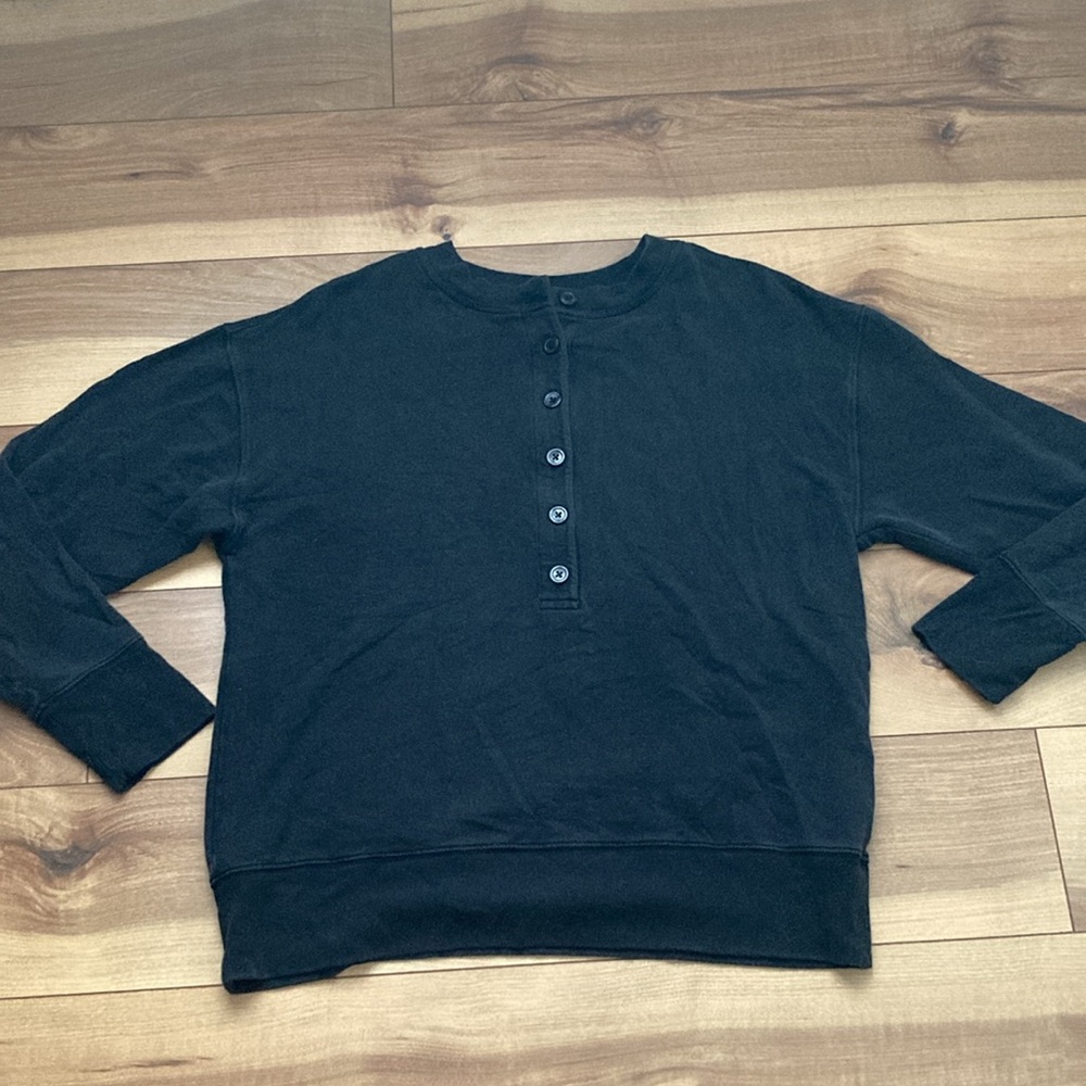Athleta Balance Henley Sweatshirt - Picture 5 of 12